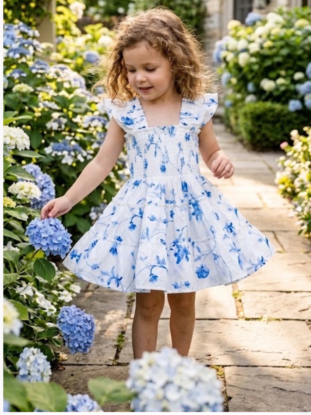 Hill House Kids floral dress